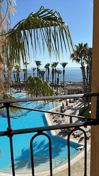 View from sea view room