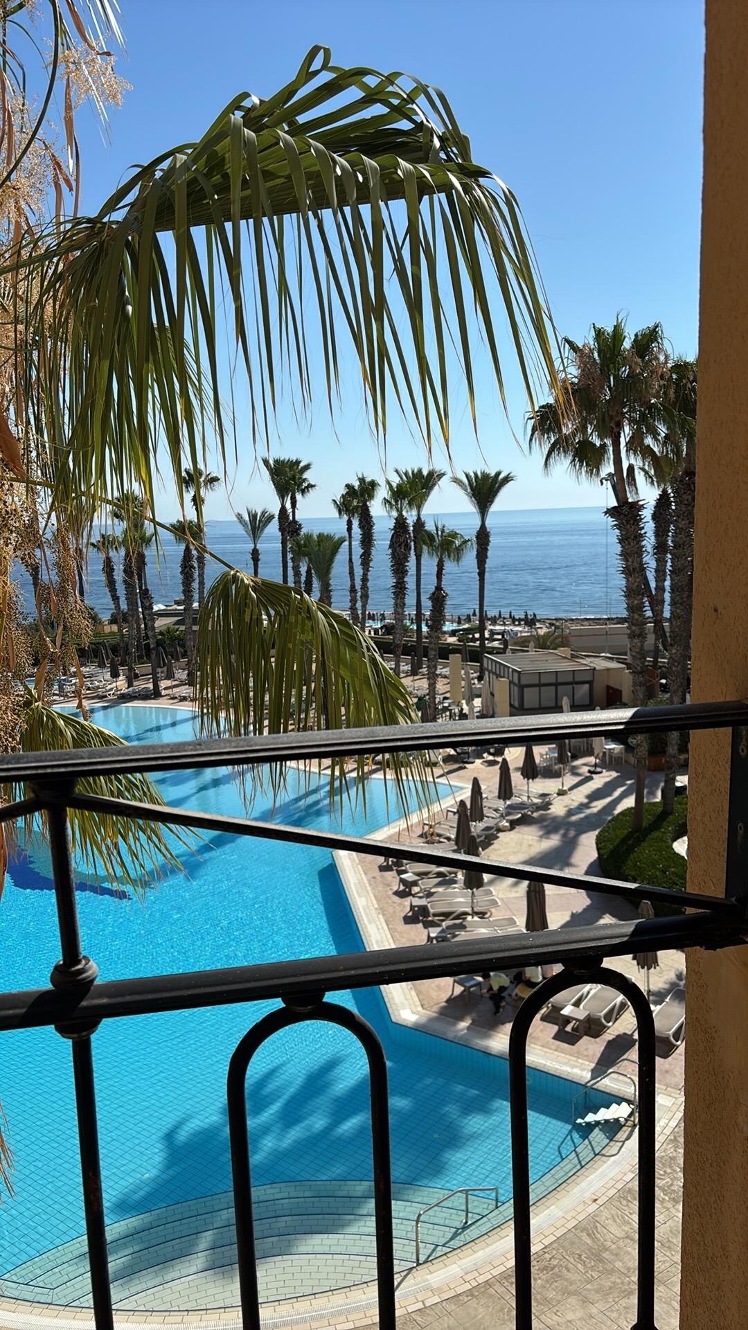 View from sea view room
