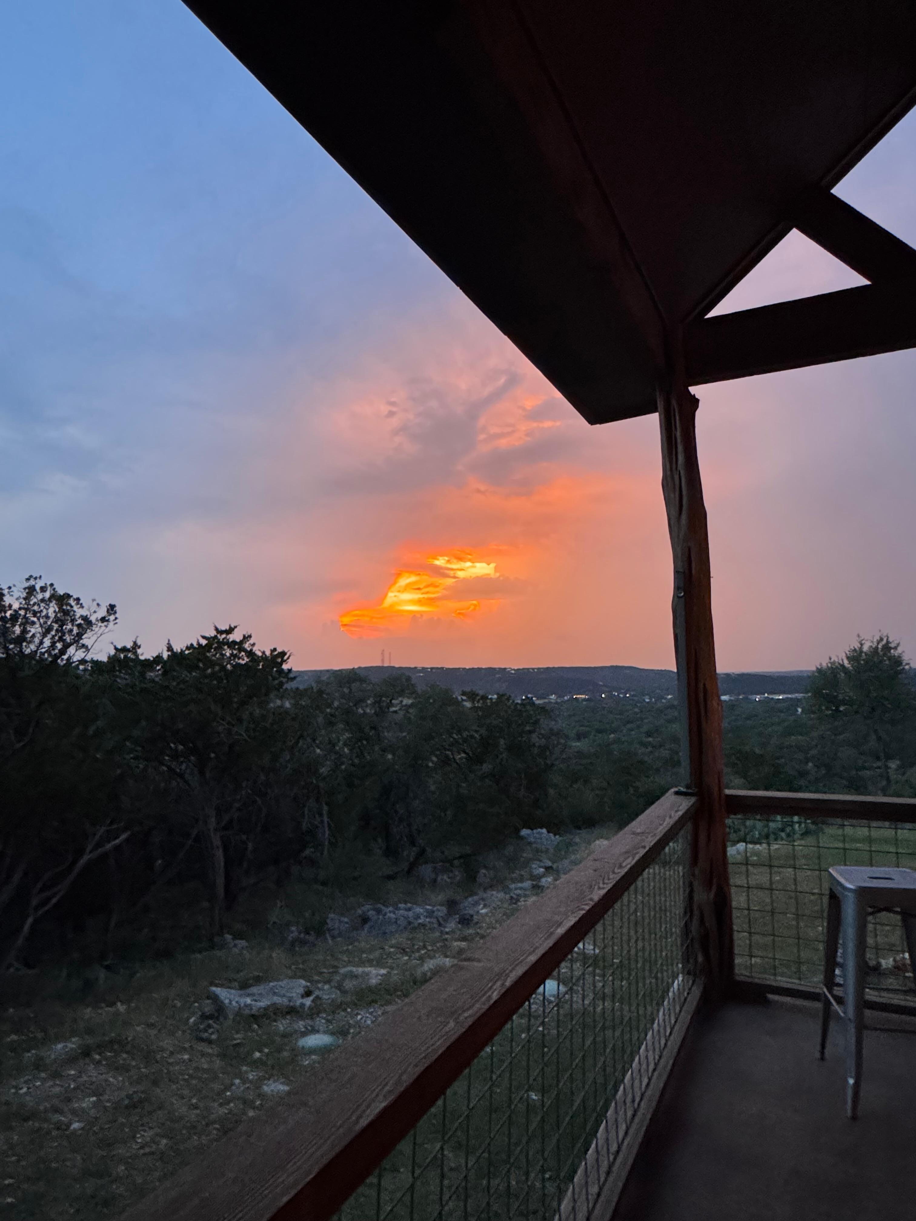 Sunset views!