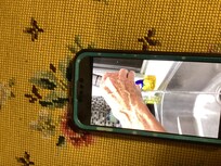 Water after we had done some work to remove stuff blocking the water.