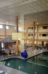 Nobody would swim there.