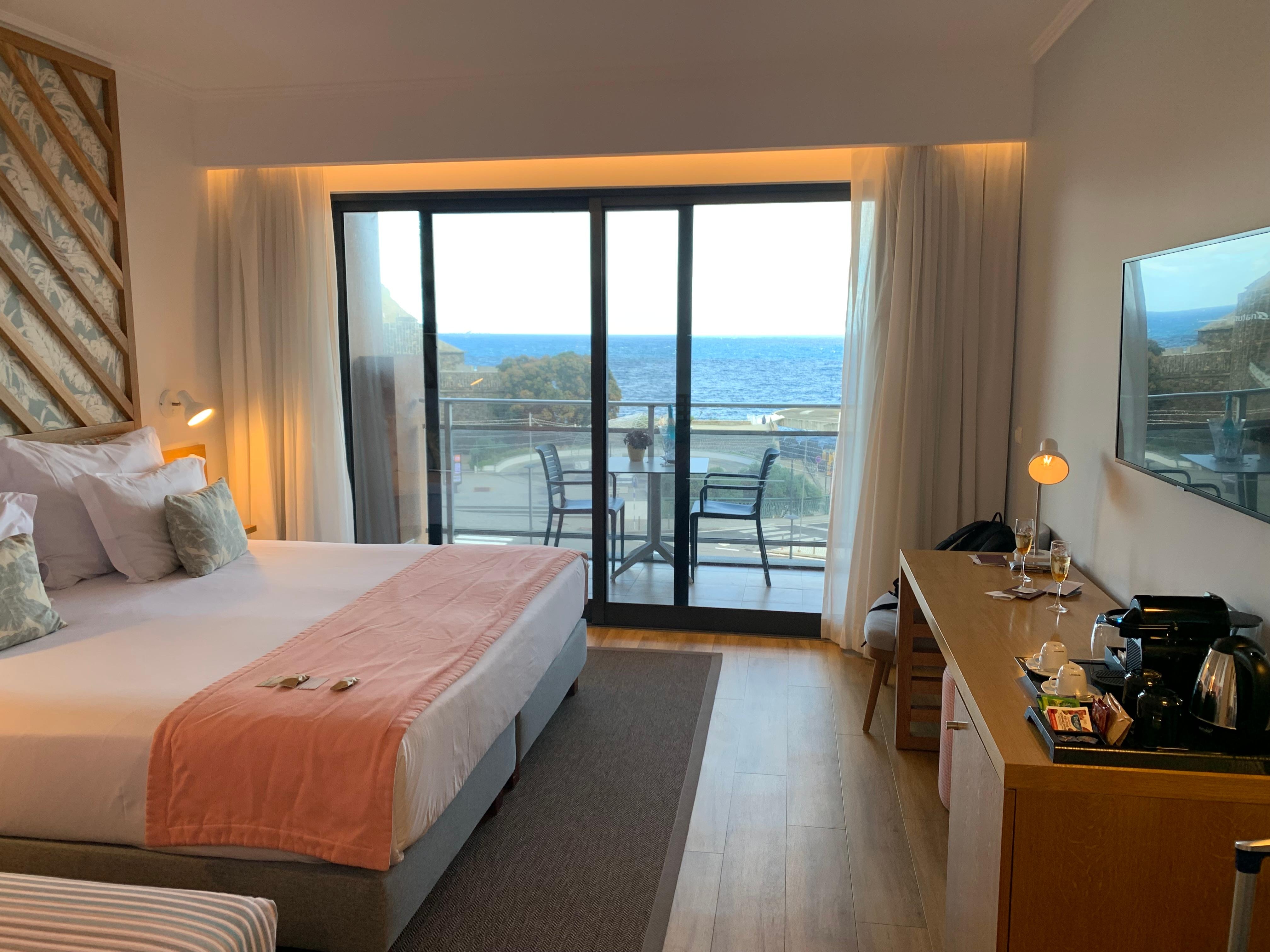 Our room, beautifully made up