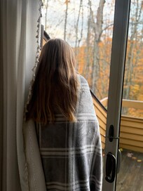 Our kiddo enjoying the scenery!