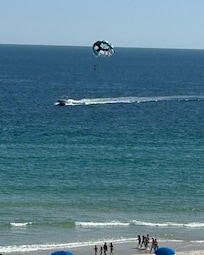 Parasailing a popular activity