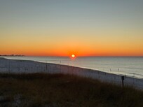 Sunrise from the deck.