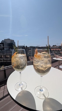 Blick von der Rooftopbar