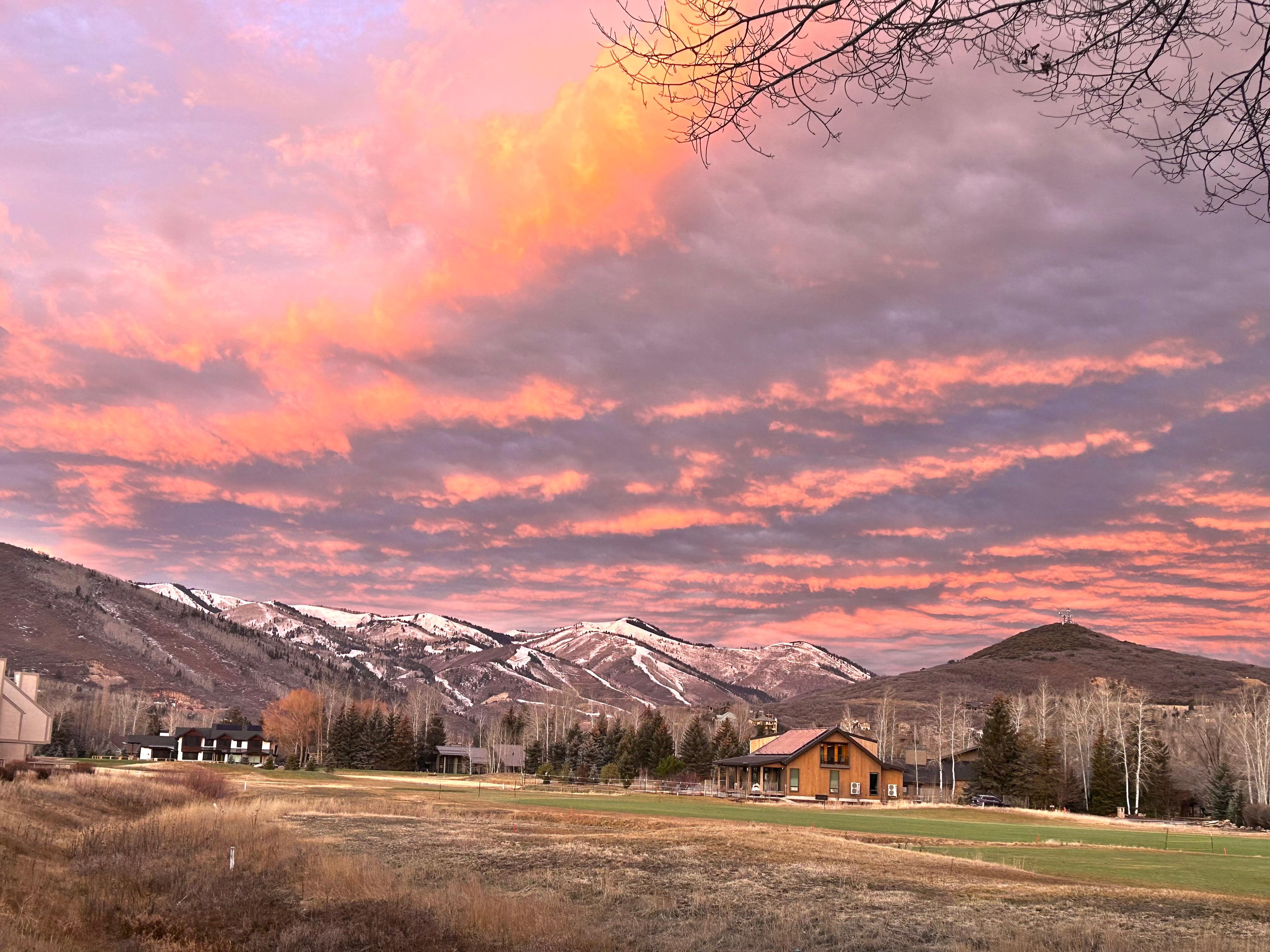 One of the most new flurries while we were there. 