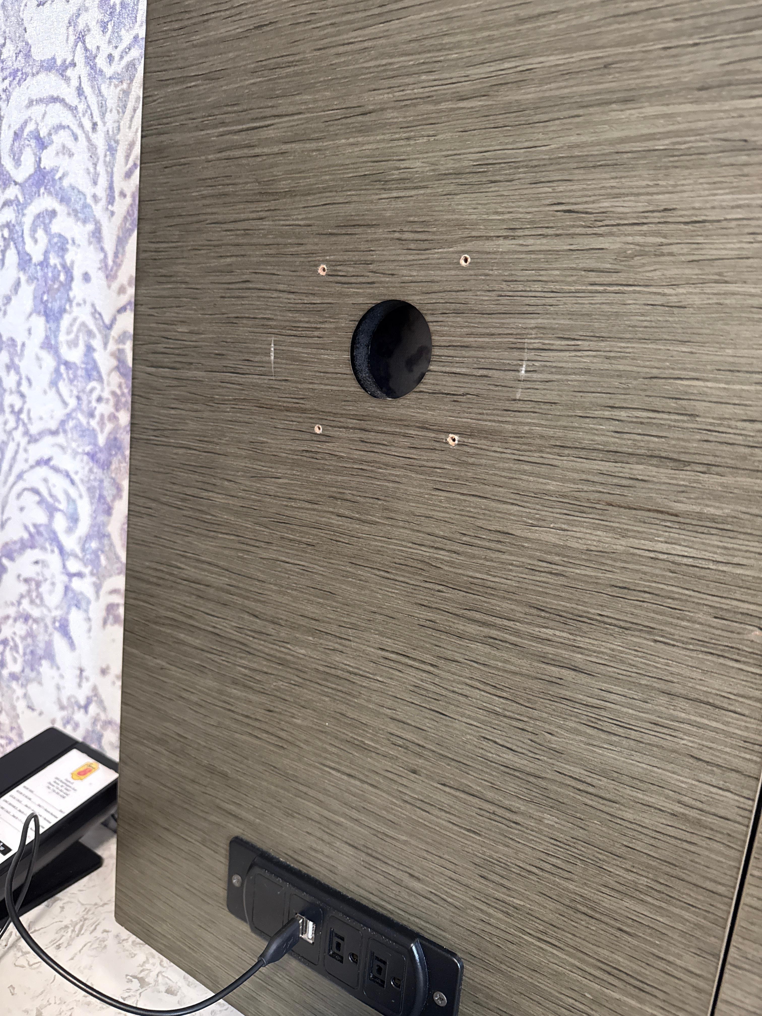 Missing bedside lamps