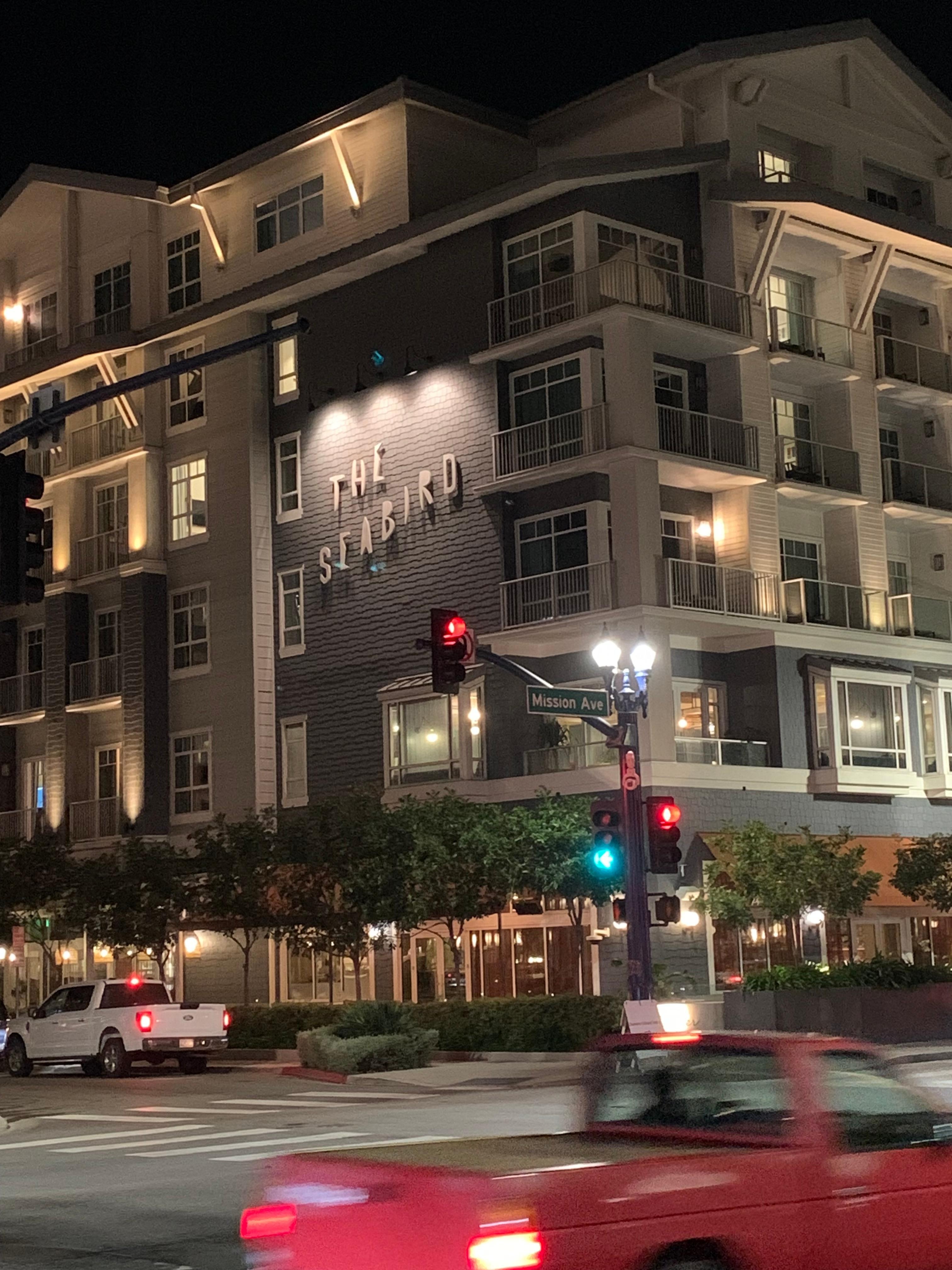 Outside from the beach 