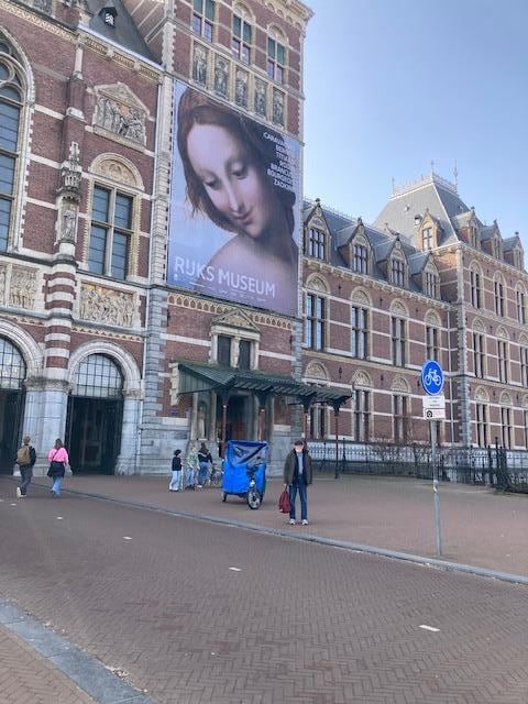 Next to Rijksmeuseum