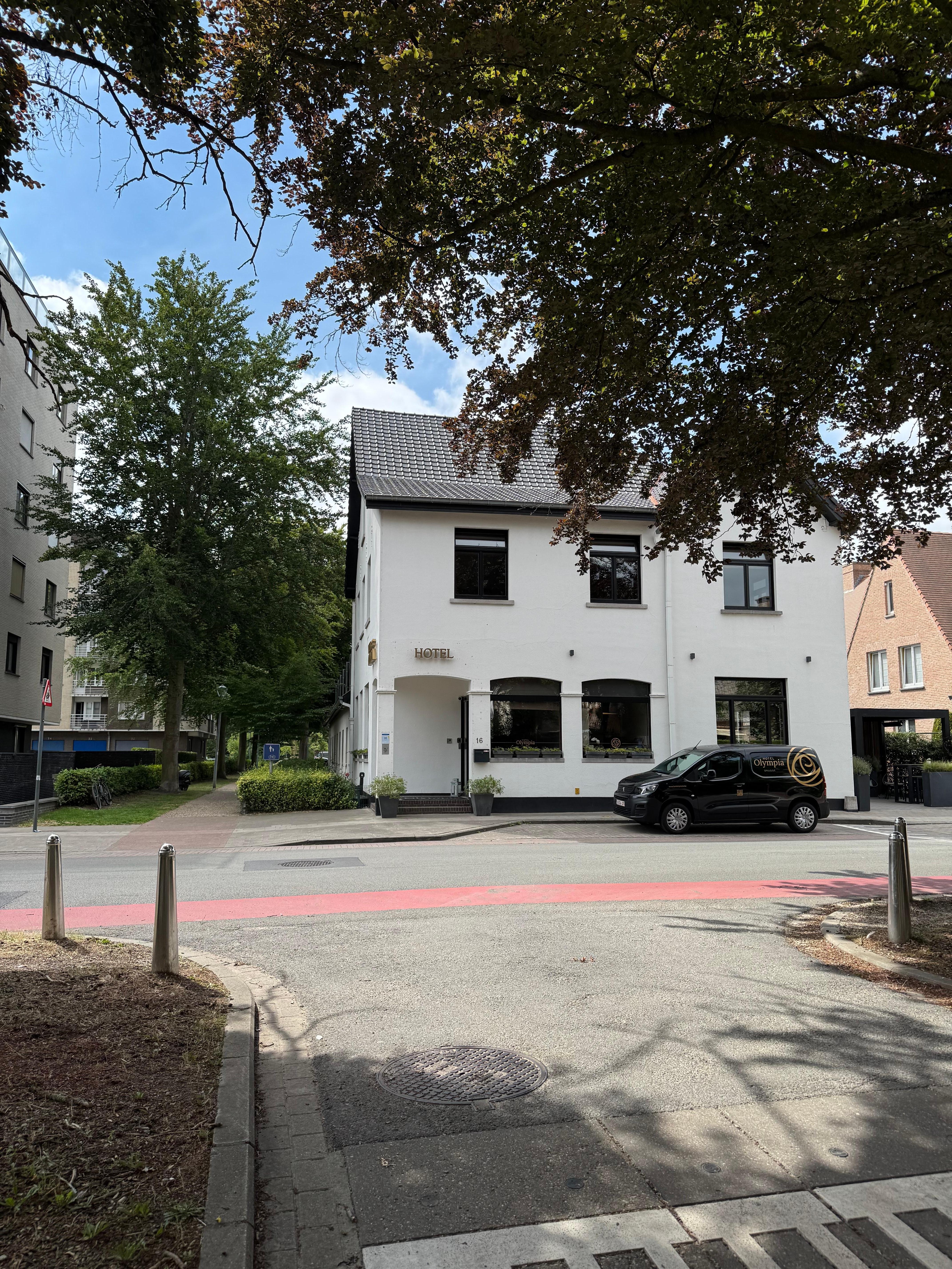 Front of hotel