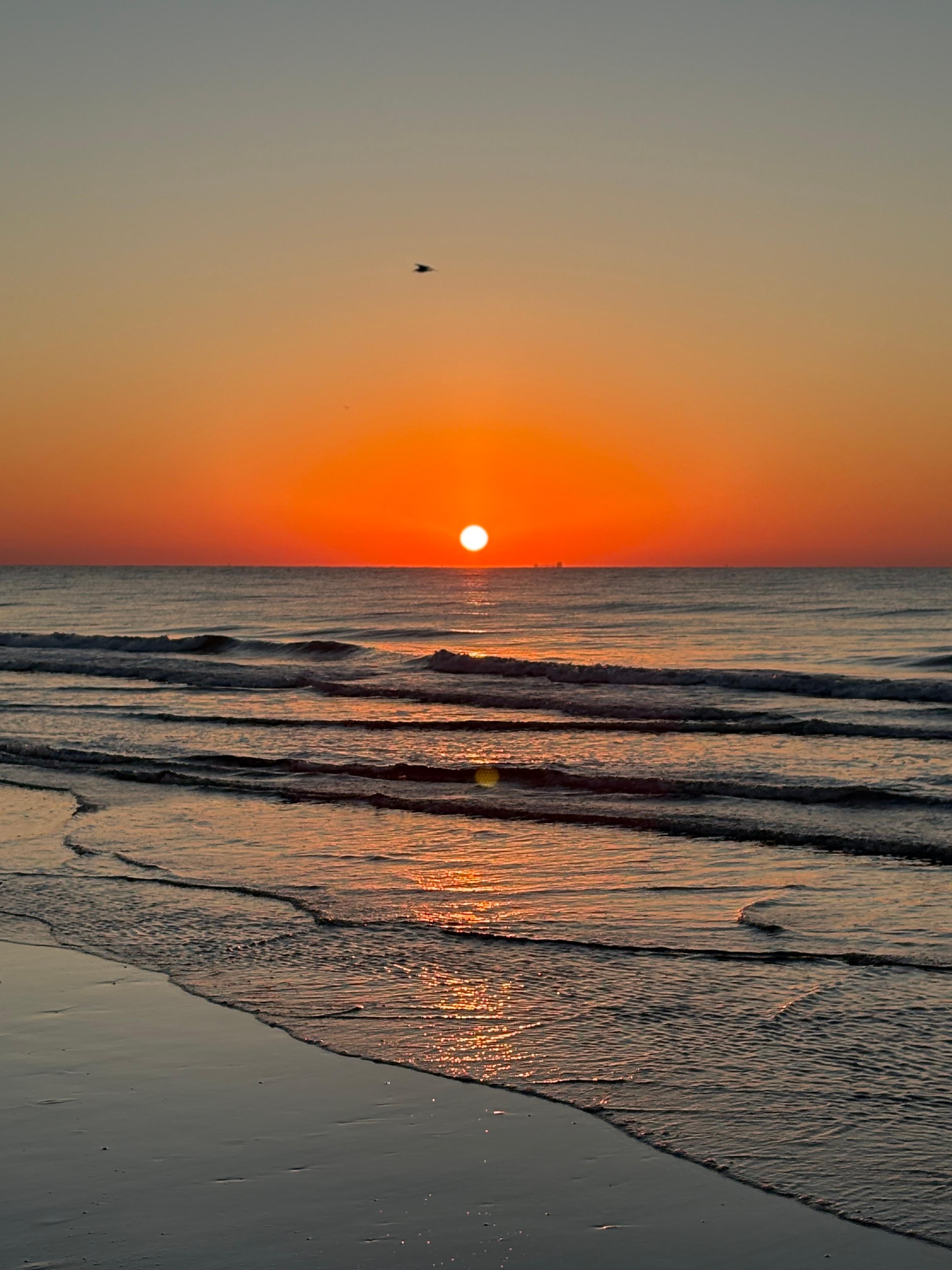 This is on the beach right in front of our room