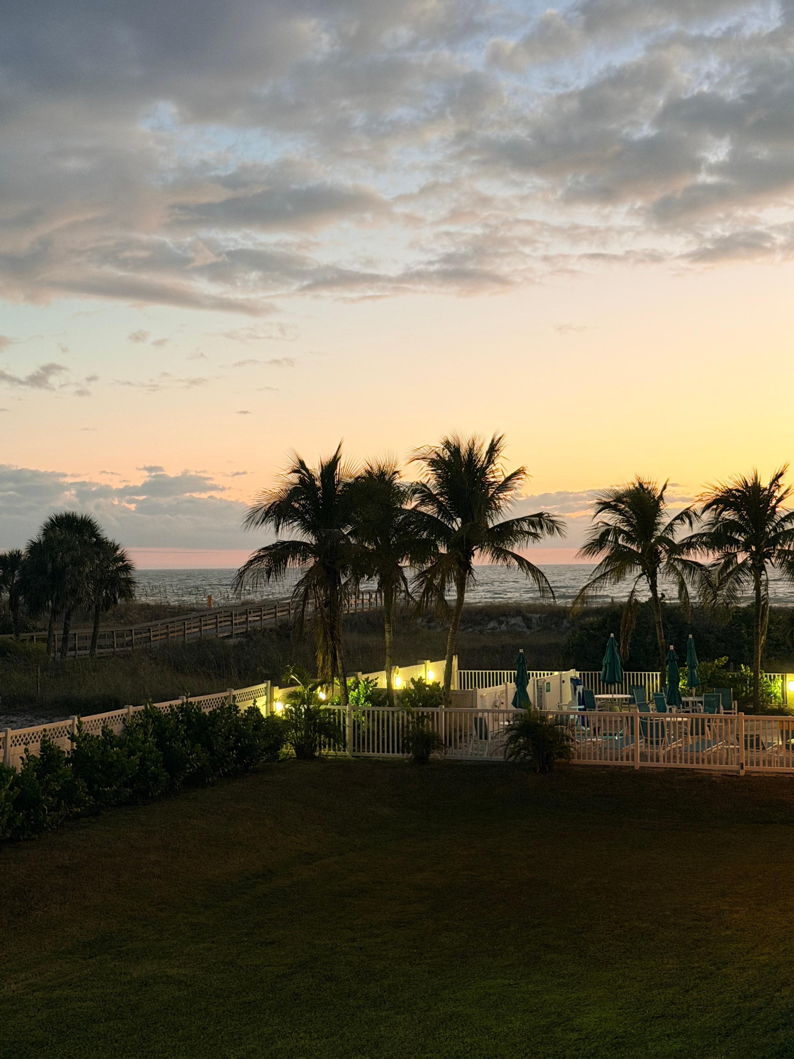  View from our balcony.