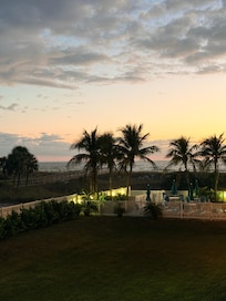 View from our balcony.