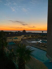 View from the balcony