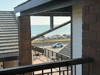 Our partial ocean view from room #305