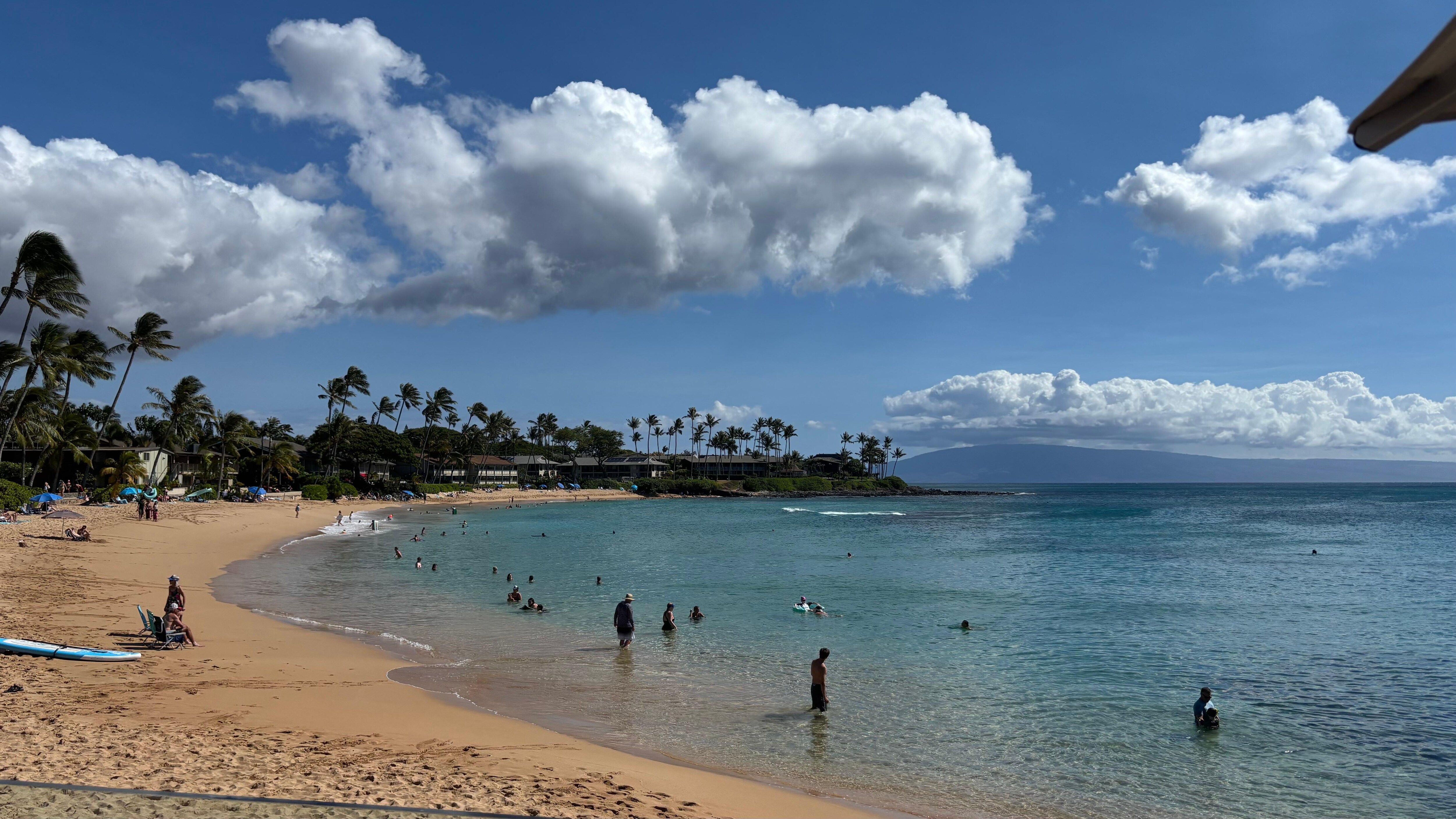 Taken from the Sea   House restaurant at the other side of Napili Bay