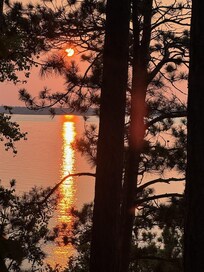 Sunset off the deck