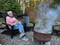 Fire pit we enjoyed everynight