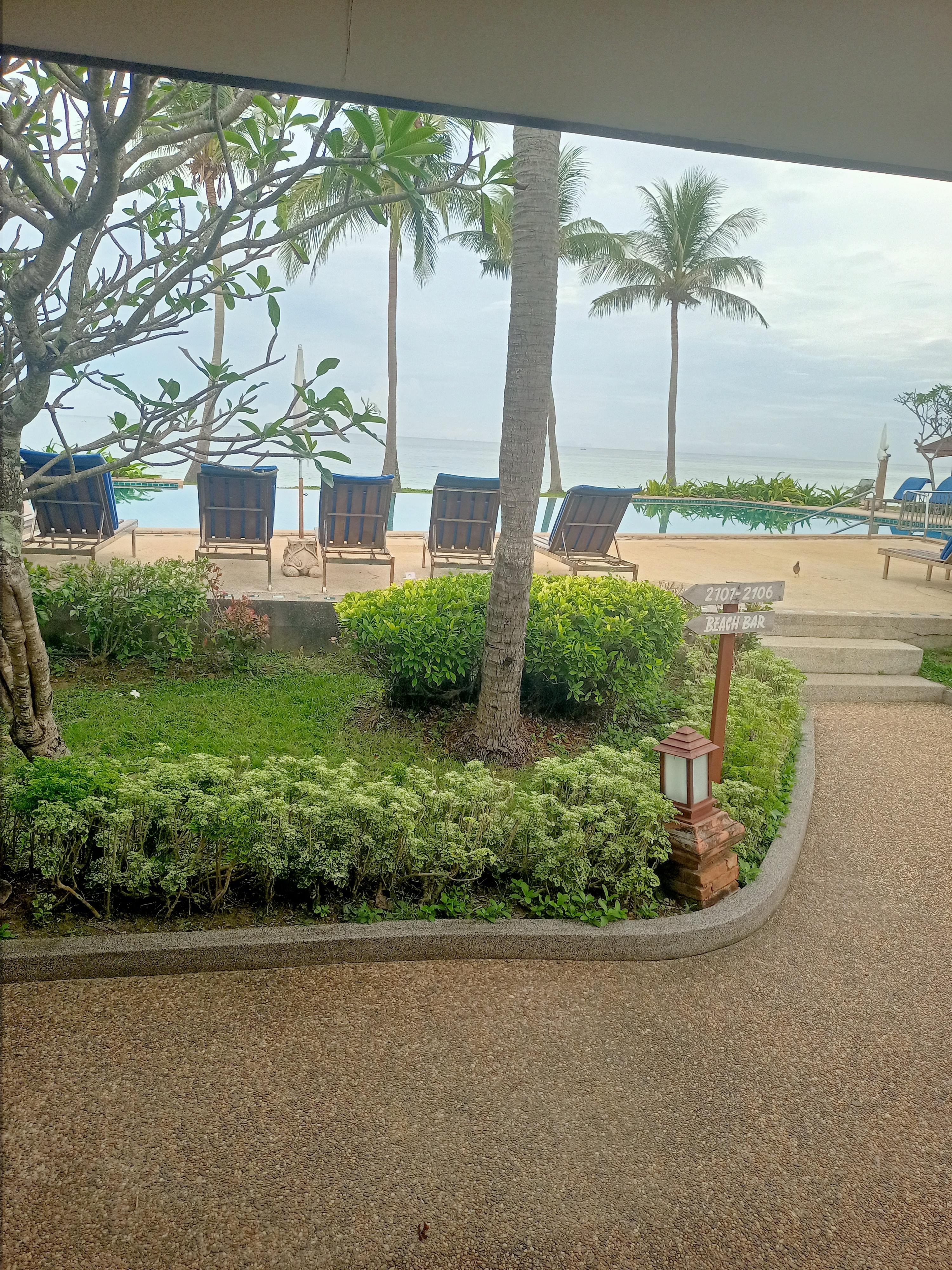 Utsikt från frukosten 