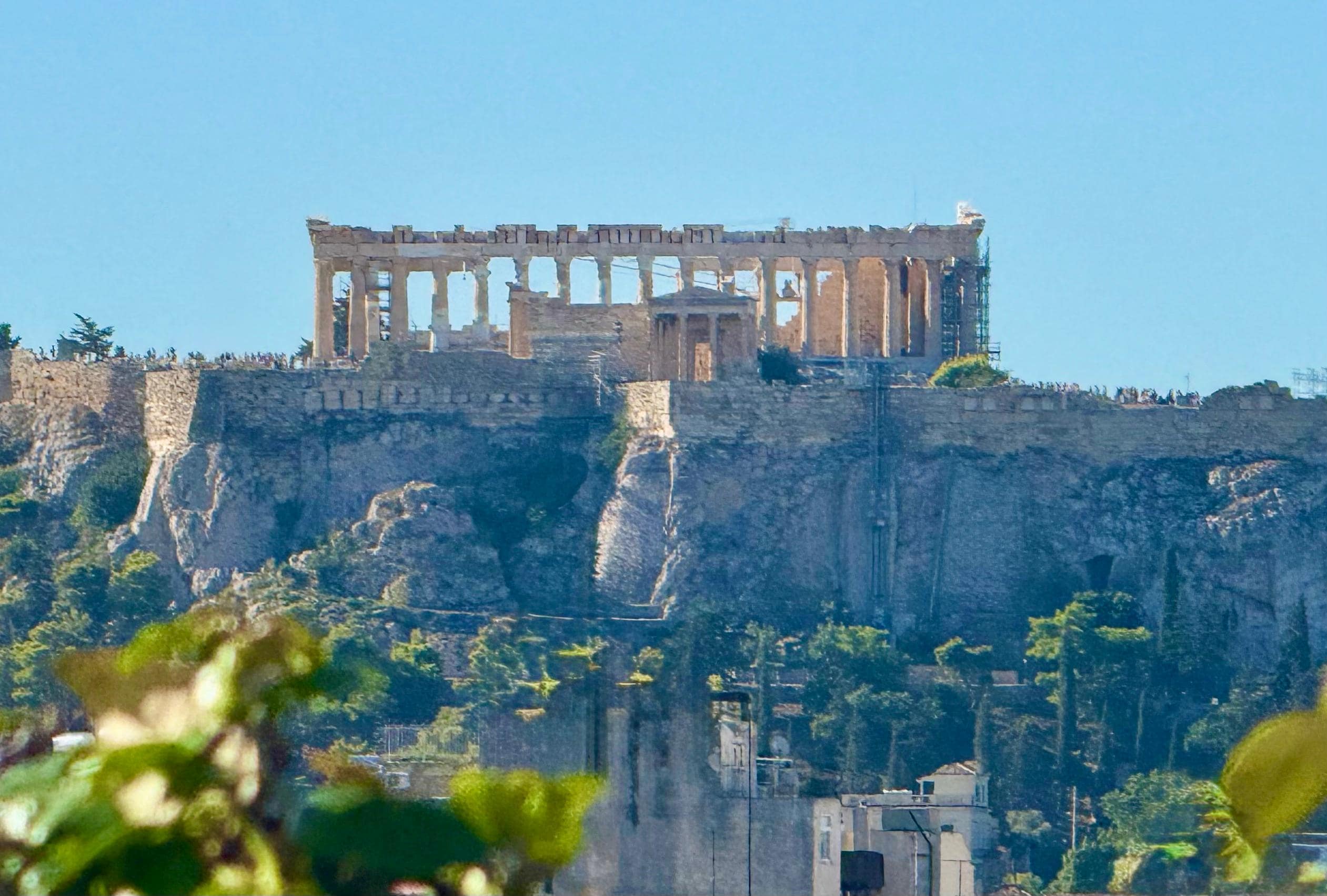 Daytime view from the patio - yes, zoomed.