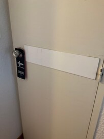 Toilet door
