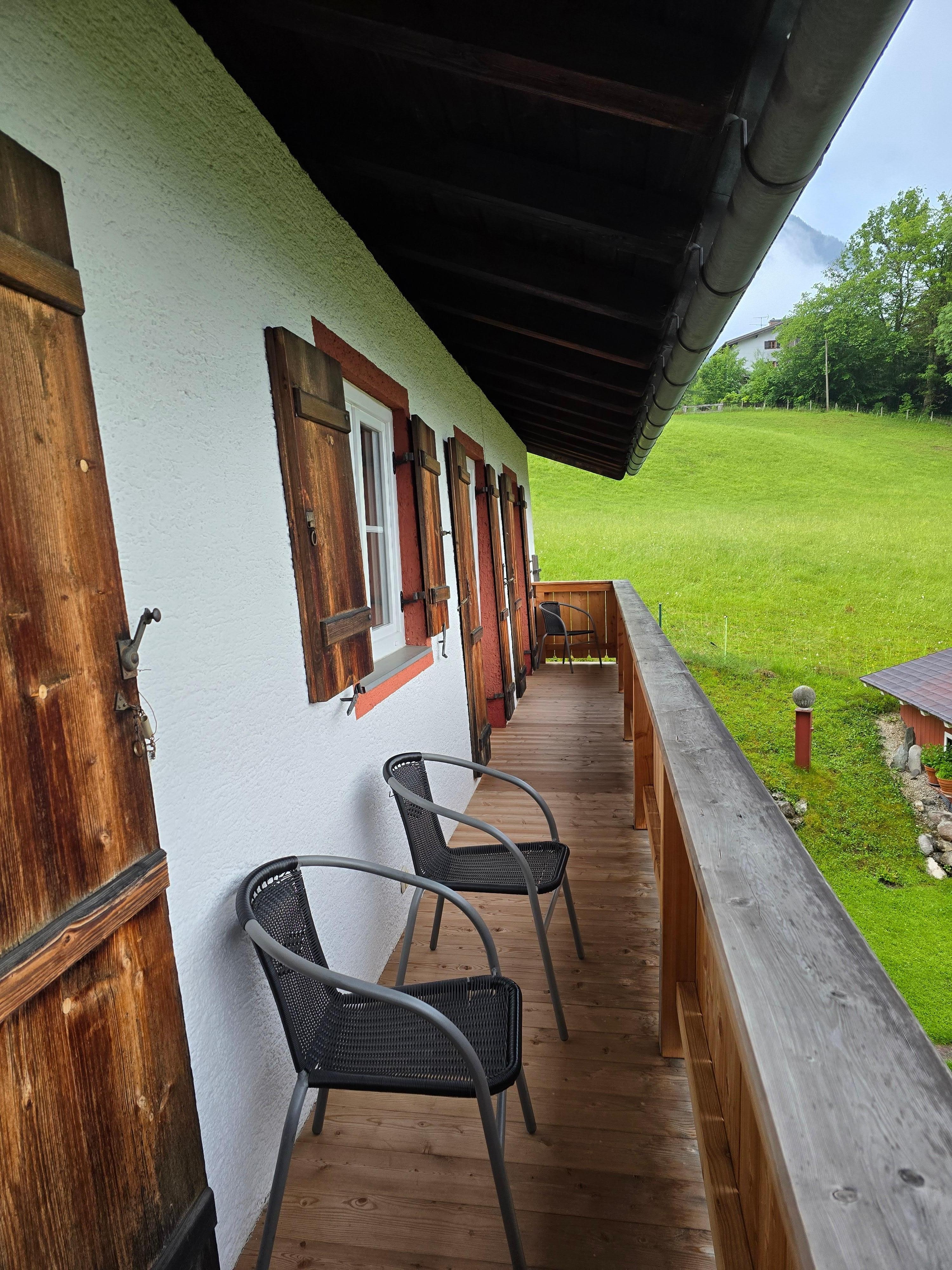 Balkon Zugang durch die Küche