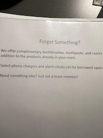 Instruction to contact team member, but no info about doing that.