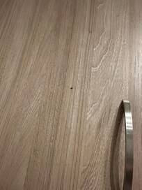 Fruit flies on the kitchen cupboards