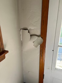 Sleeping porch wall