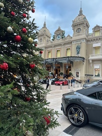 Casino Square Christmas decorations