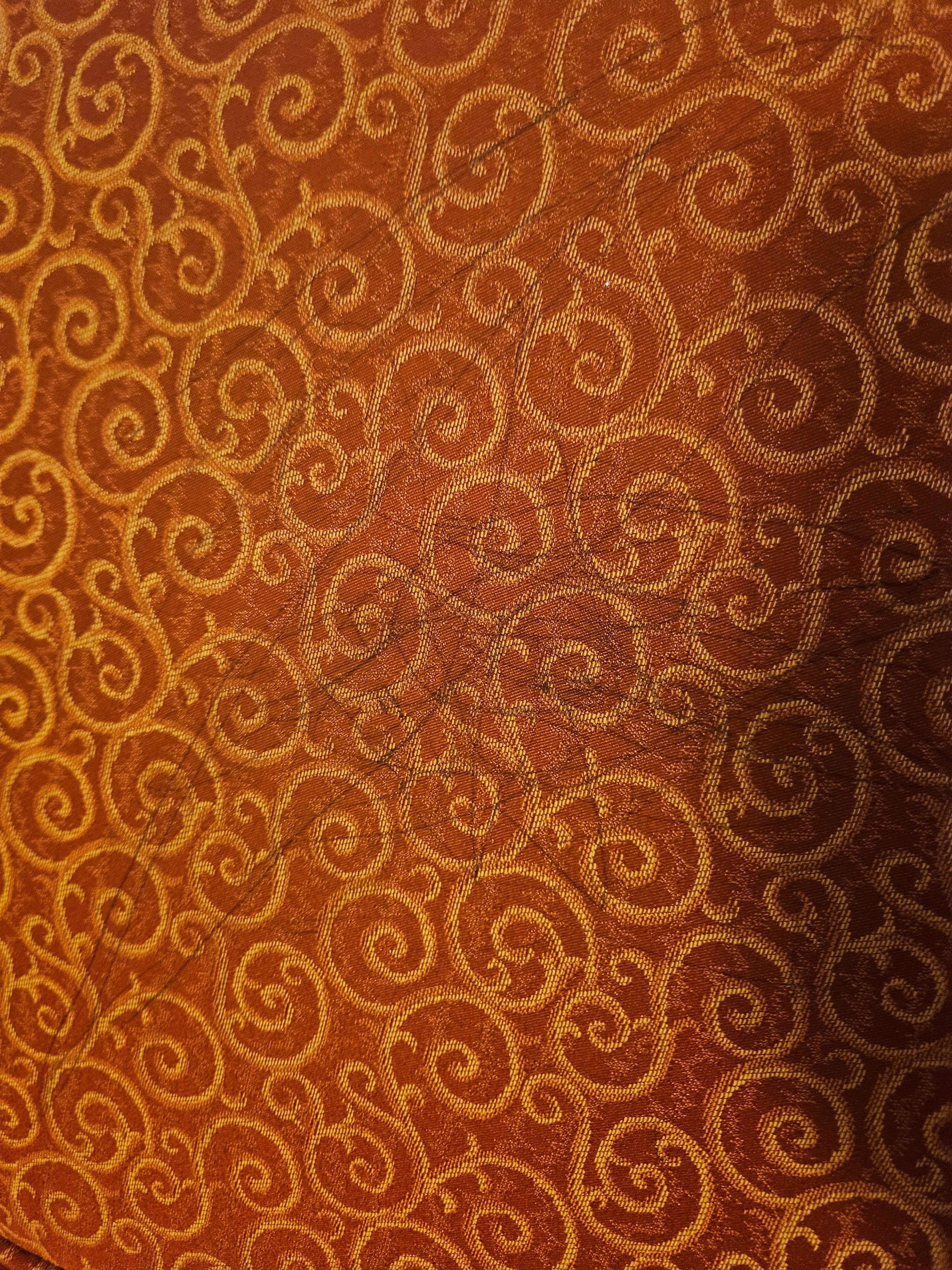 Can't see very well in pic, but stained and wrote on couch cushion