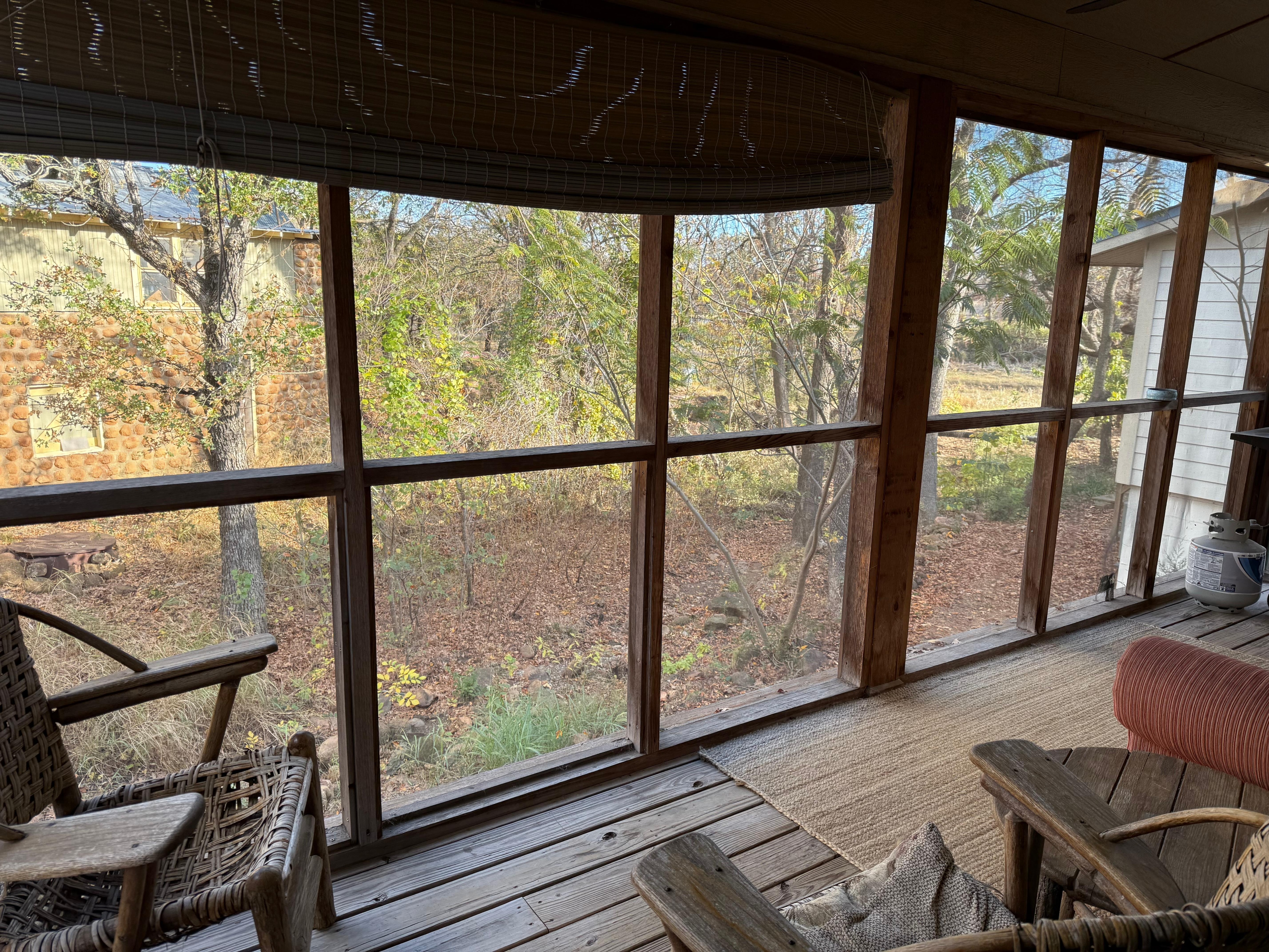 Screened porch