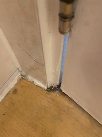 Entrance from bedroom to bathroom