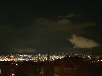 Nachts über Dresden