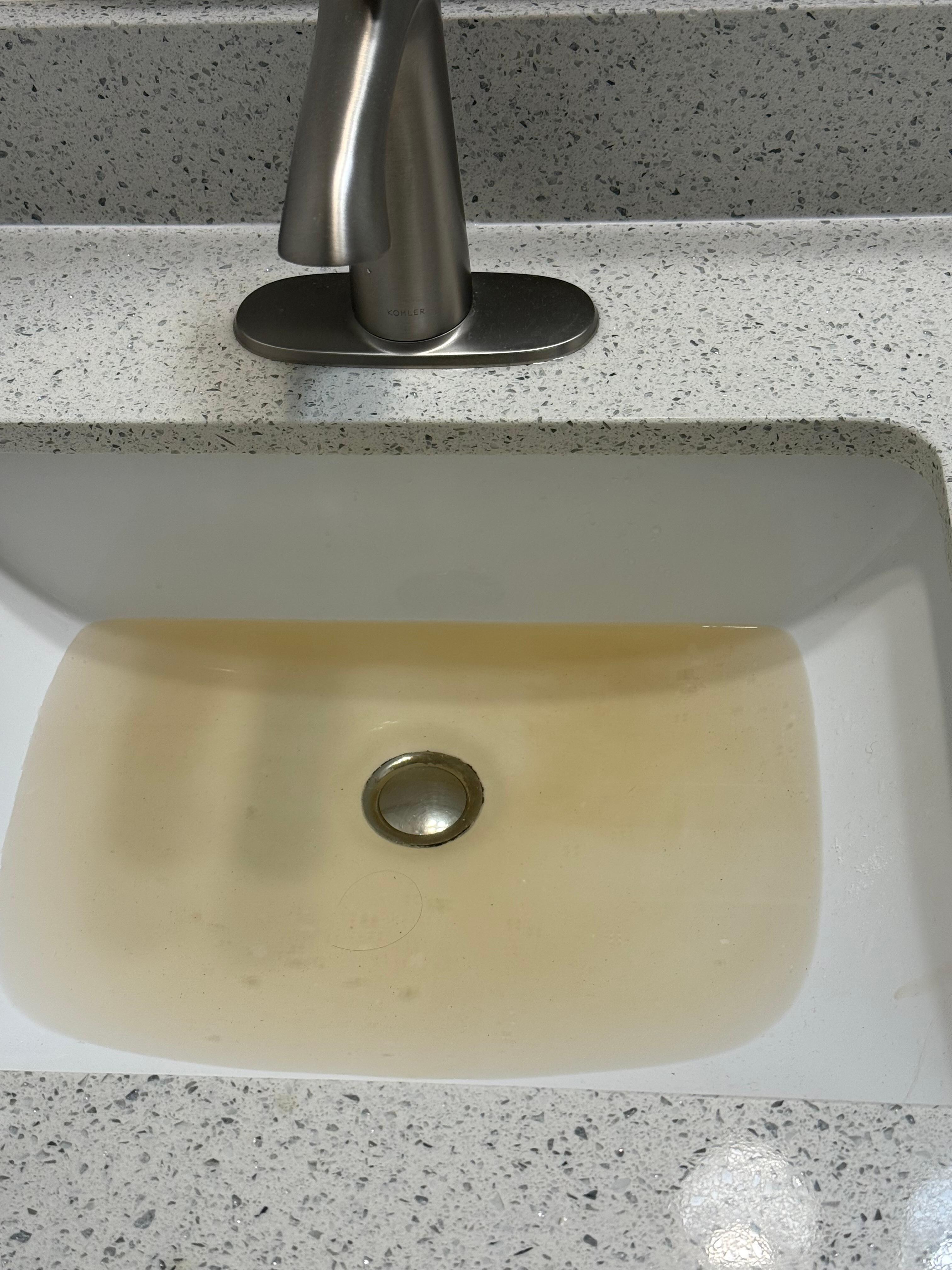 Stopper was broke, couldn’t drain sink