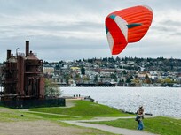 Gas Works park was in walking distance
