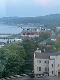 View from hotel