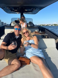 Complimentary yacht excursion.