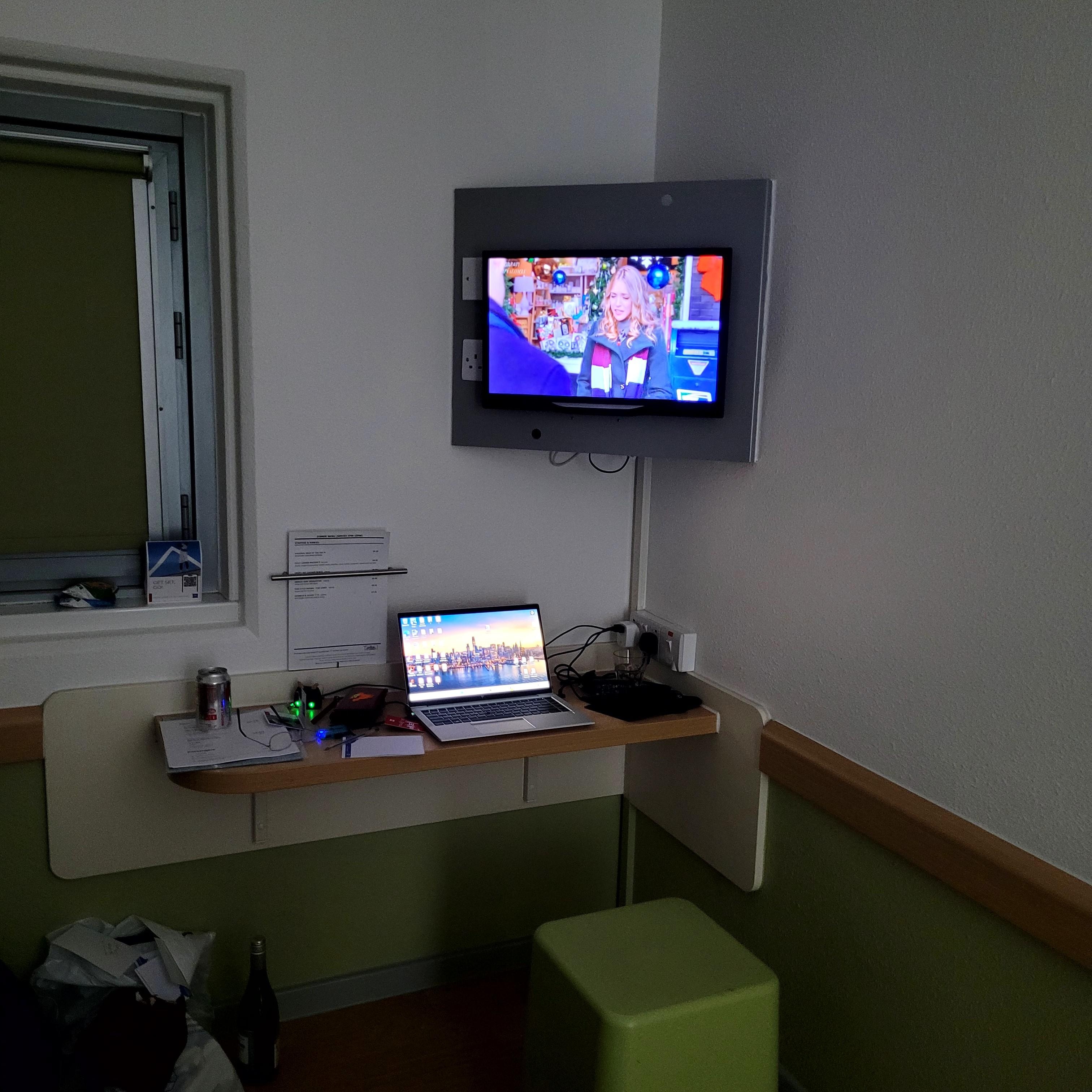 14" Laptop screen almost as big as television