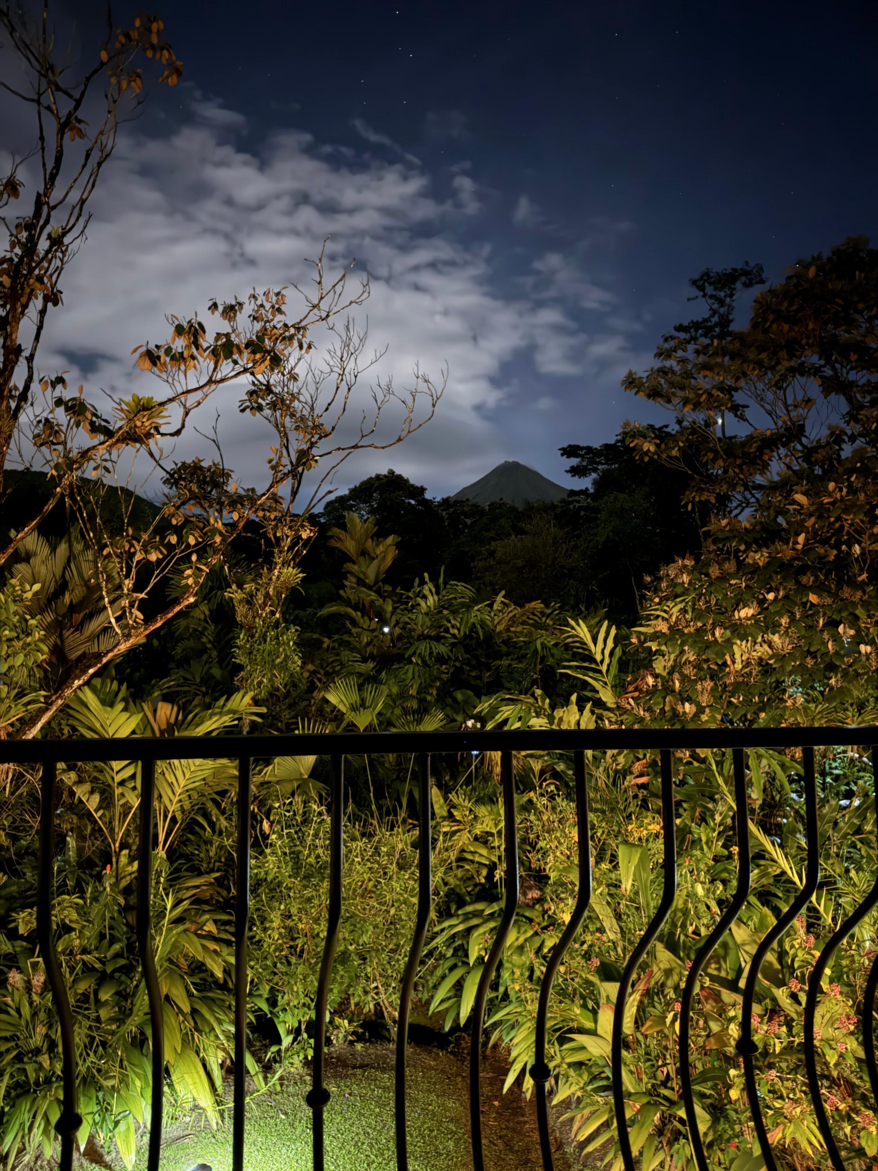 view from our balcony.