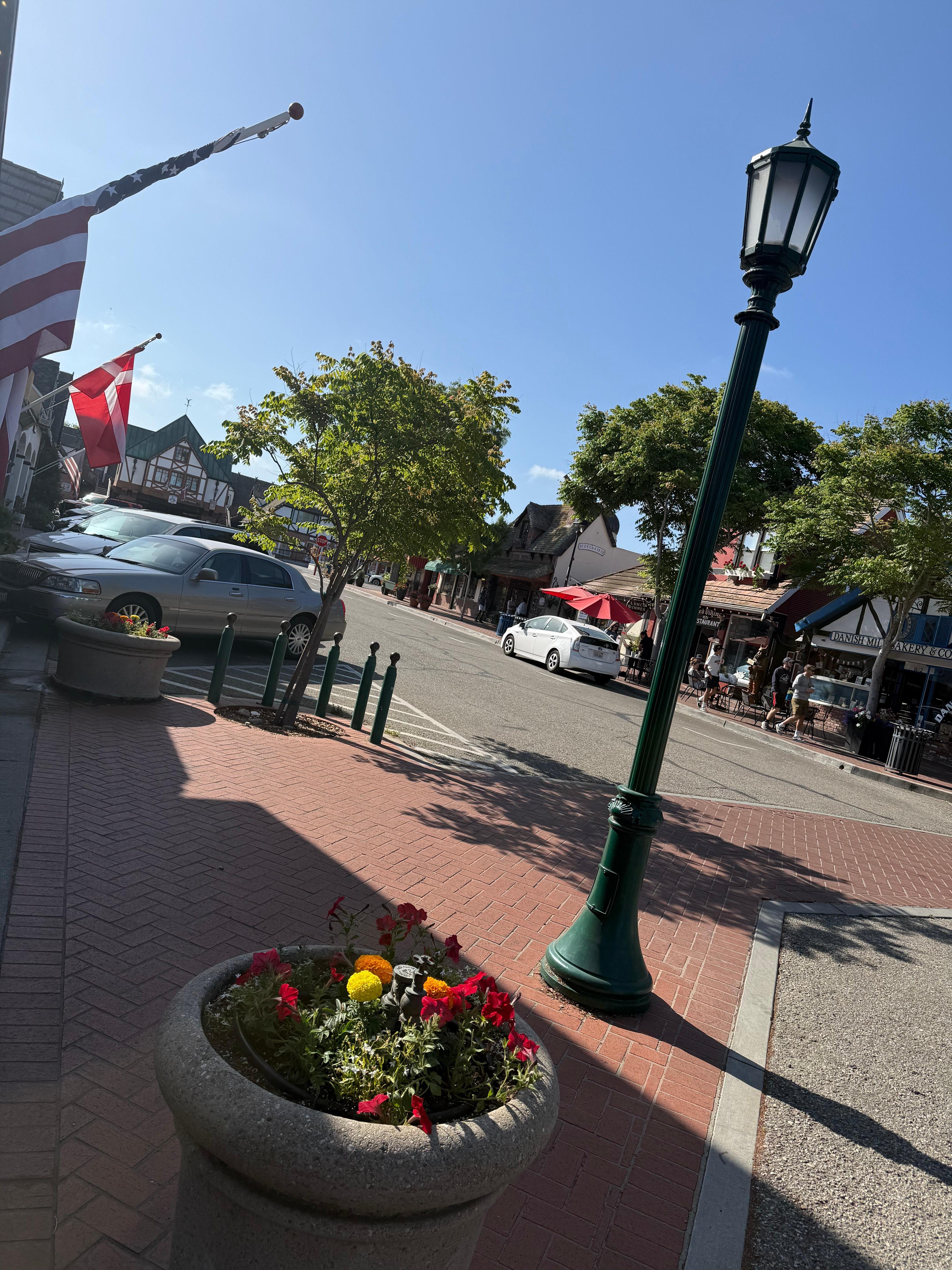 Downtown Solvang. 