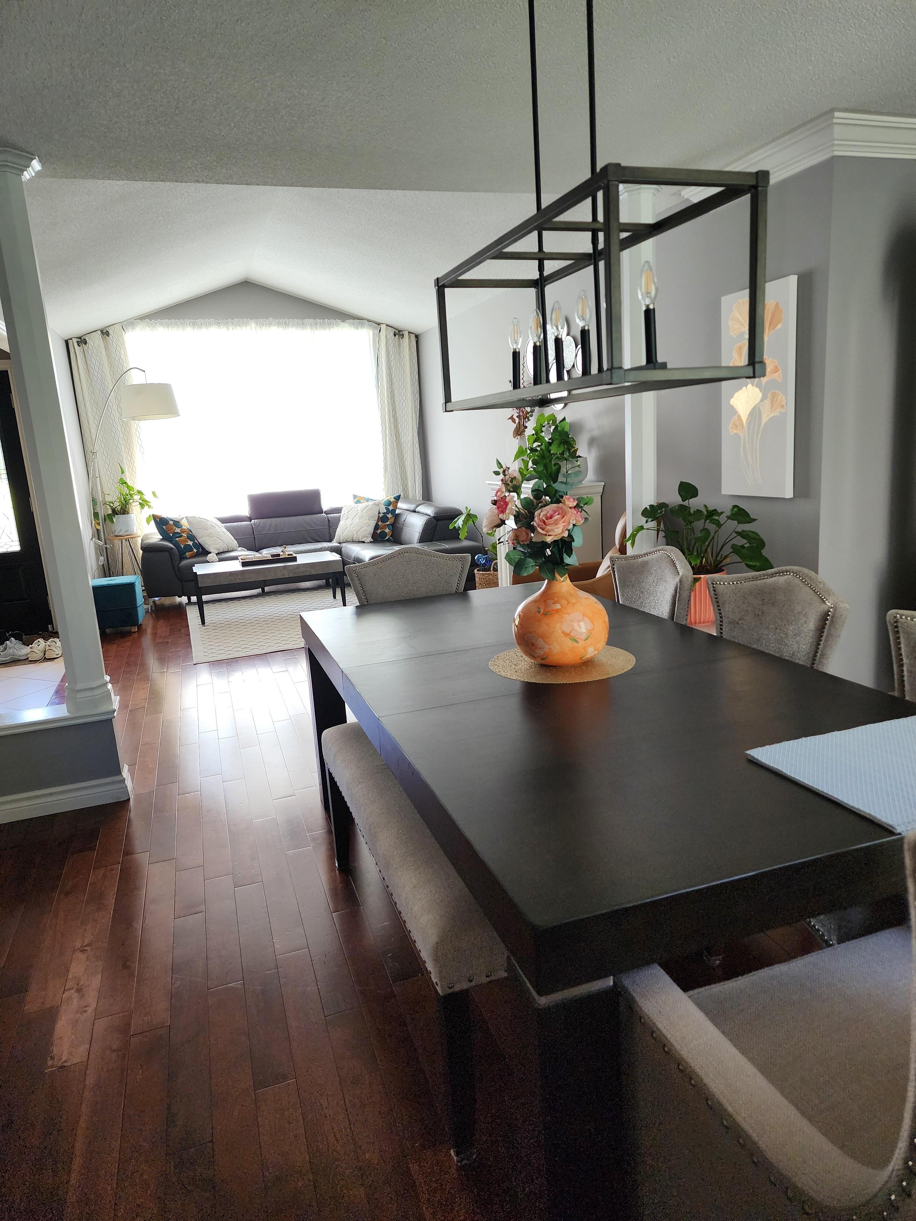 Living and dining