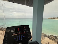 Fitness center view