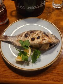 My dinner, Sea Bream