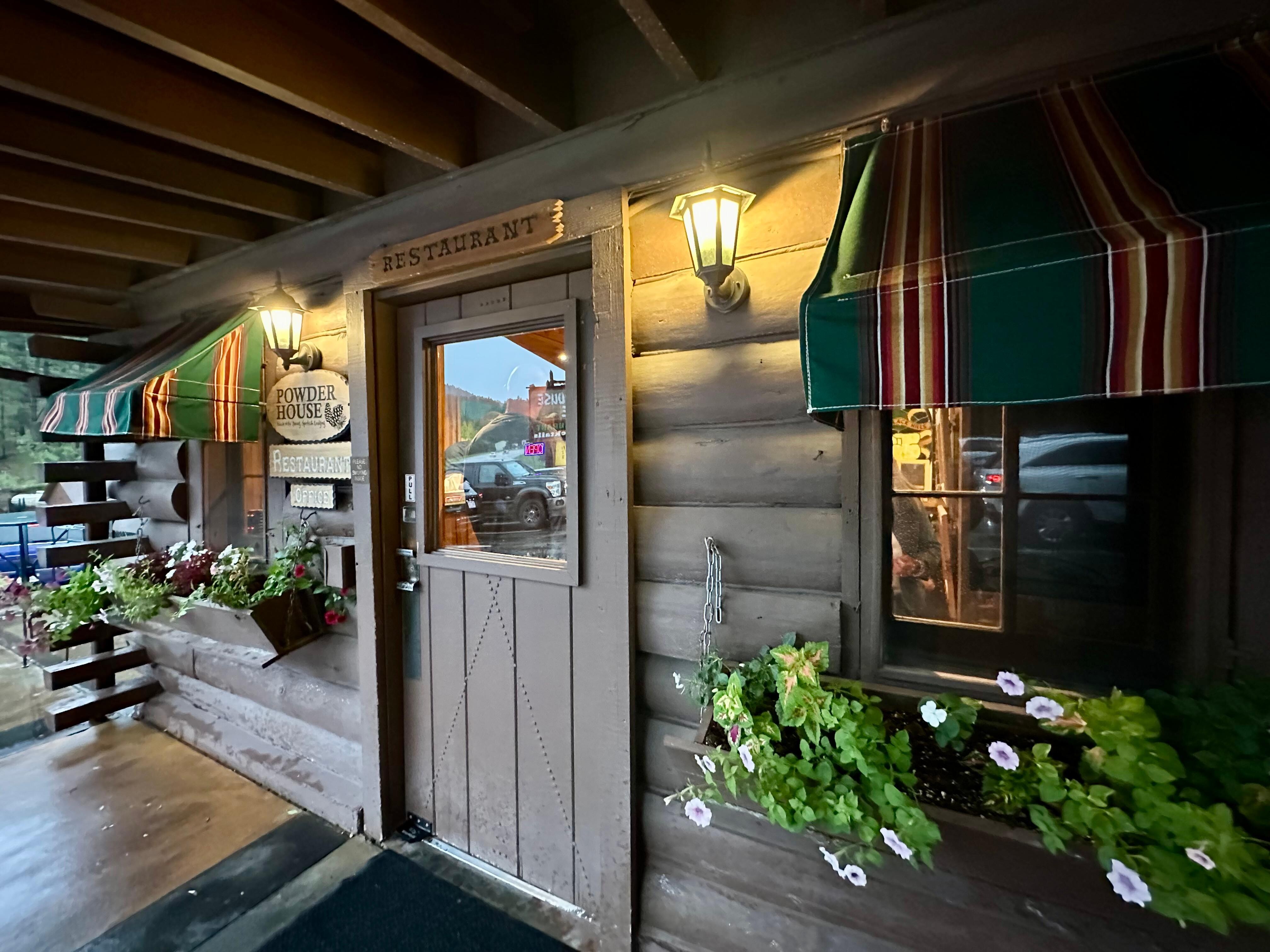 Lodge Entrance to Restaurant & Check In