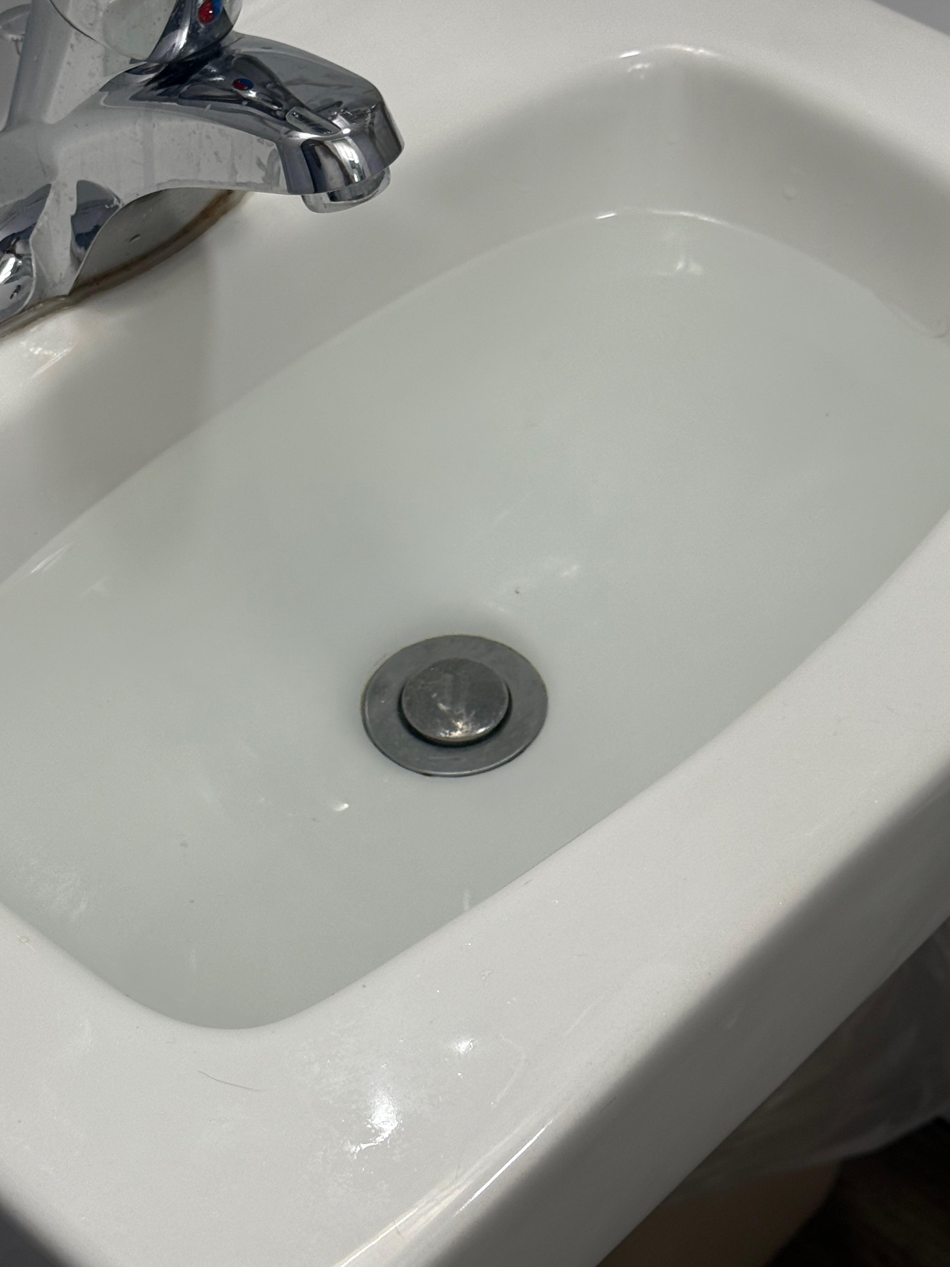 Water wouldn’t drain 