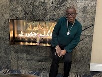 Sitting by a warm inviting fireplace lounging 🌺🌺