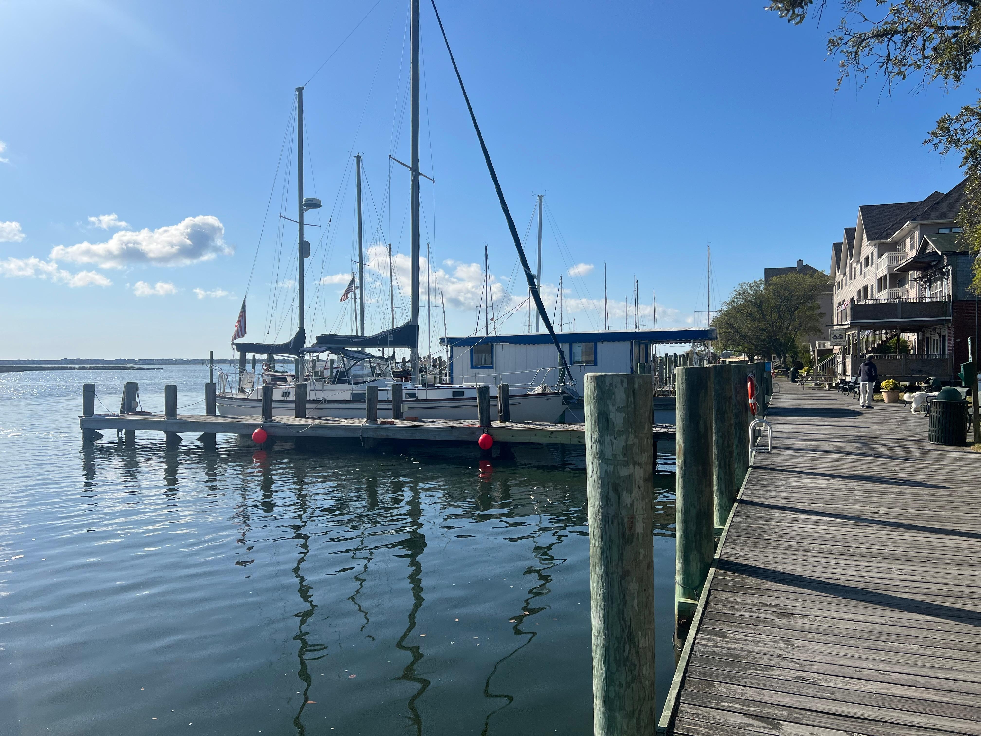 The waterfront location is perfect for relaxing or exploring.