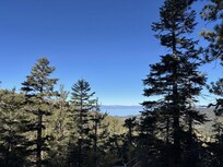 A gorgeous view with a glimpse of Lake Tahoe.